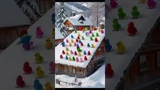 Tiny Chrips 🐥✨ Cute AI Chicken Moments | Viral Shorts 2025