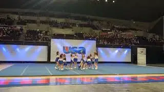 USA All Star Nationals 2024全国選手権大会  Youth Level1 Medium COASTERS'99 BLUE     第1位 Division Champion