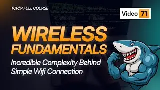 Wireless Fundamentals Tutorial | WiFi Network Technology Basics | TCP/IP Course 2025 - #Video71