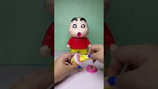 Удовлетворительный обзор и распаковка уникальной игрушки Shinchan