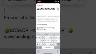 iPhone Scannen im Email 🍏www.boskop.net🍏