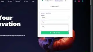 Email Scraper & Sender Extension