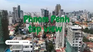 Phnom Penh top view #cambodia #city