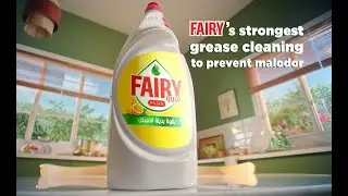 Fairy Plus с альтернативным отбеливателем очищает даже самые стойкие жирные пятна, предотвращая появление неприятного запаха!