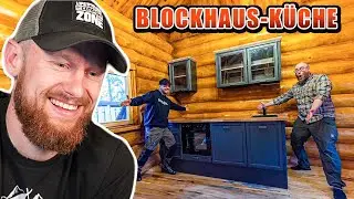 BILLIG-K&Uuml;CHE im Blockhaus! - Naturens&ouml;hne bauen 700&euro;-K&uuml;che zusammen | Fritz Meinecke reagiert