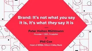Brand: It's not what you say it is, it's what they say it is- Peter Holton Muhlmann + Phil Cox