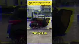 MOST FUTURISTIC Tricycle is in the Philippines! 🇵🇭 #trending #viralshorts #tricycle #ride #future