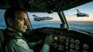 Enemy MiGs Closed In on the Airliner — But the “Civilian Pilot” Was a Top Gun Instructor in Disguise