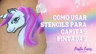 Como Usar Stencil para Pintar Caritas