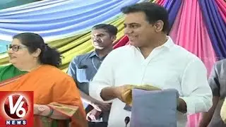 EC Stops Bathukamma Sarees Distribution In Telangana State | Election Code | V6 News