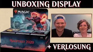 Unboxing Hauptset 2020 Display Magic the Gathering deutsch MTG Trader Core Set Booster M20