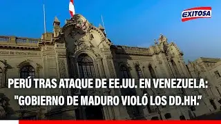 🔴🔵 Peru after US attack in Venezuela: 
