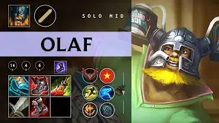 Olaf Mid vs LeBlanc - VN Grandmaster Patch 26.02