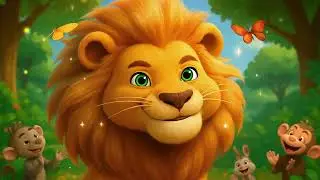 🦁 Sher Nirala | Funny Lion Poem for Kids 🧒🎵 | Hindi Rhymes | Kids Cartoon Poem