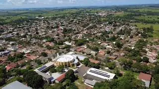 DRONE DJI MINI 4K filma a TORRE da CIDADE