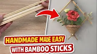 Don’t Throw Bamboo Sticks Away – Try This DIY!