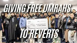 GIVING FREE UMRAHS TO REVERTS (EMOTIONAL)