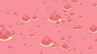 Watermelon Fruit Background Backdrop Motion Graphics 4K 30fps Motion Graphics