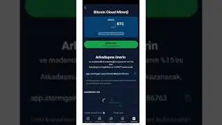 StormGain tetbiqi ile Kripto madencilik yapma | Bitcoin Miner $ | Tam izahlı video🤑💰💸