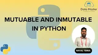 7. Mutable and Immutable in Python |In very Simple language| Python for All | For Complete Beginners