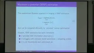 VMVW02 | Dr. Marcelo Pereyra | Bayesian analysis and computation for convex inverse problems