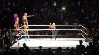 WWE Live Anahiem CA 6/24/18 - Rousey Bliss Banks Kalisto - Recap PART 2