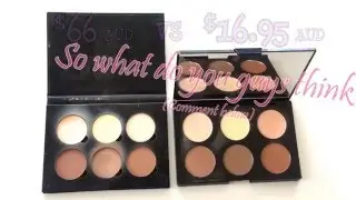 Anastasia Beverly Hills VS Australis Contour Kit ( IN DEPTH LOOK )