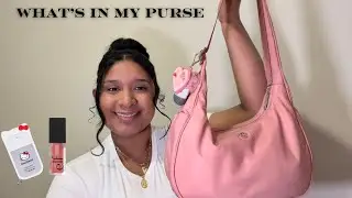 What’s In My Purse 🩷| Lululemon Mini Shoulder Bag Review