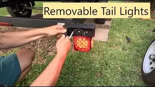 Removable Trailer Tail Lights for Boating and more