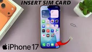Как вставить SIM-карту в iPhone 17 / 17 Pro