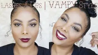 ♡ Juicy | Lashes & Lips &ndash; VAMPY Style plus [Eyebrows + Foundation] ♡