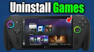 Как удалить игры на ROG Xbox Ally X