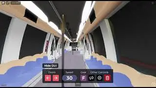 Roblox NEL: Alstom Metropolis C751A From Habourfront to Punggol