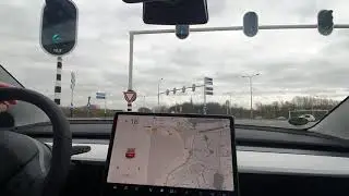 Tesla Model 3 Full self driving preview review