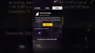 New pet Fang ability😱 Garena Free Fire Max,Advance server #shorts #viral