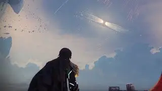 Destiny 2 | Rasputin destroys the Almighty live event. Partial tower destruction.