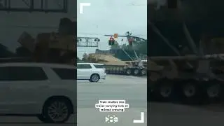 Train crashes into trailer carrying tank at railroad crossing in Goose Creek, SC