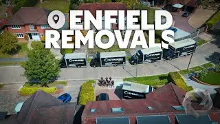 📍ENFIELD REMOVALS - 4-Bedroom House Move in London with Baby Grand Piano by OCTAGON