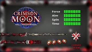 8 BALL POOL - How to Level Max CRIMSON MOON Animated Cue - Level 30 - IT'S DJ GAMER YT,