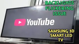 Проблема мерцания подсветки на телевизоре Samsung 3D Smart LED