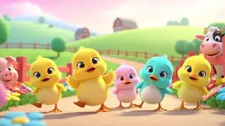 Quack Quack Quest! Five Little Ducks Search for Mom 🦆🌾 | Nursery Rhymes for Kids