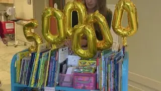 Non-profit celebrates 500,000 book donations