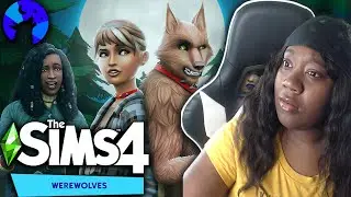 THE SIMS 4 | WEREWOLVES GAME PACK - OFFICIAL REVEAL TRAILER | REACTION 🐺🌕
