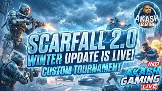 PUBG MOBILE LITE  SCARFALL 2.0 CUSTOM TOURNAMENT | UTTAR PRADESH MAP LIVE STREAM | IND AKASH GAMING