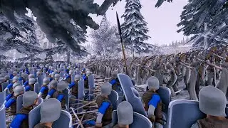 13 000 Spearmans VS 4 000 LadyBowAssassins - Ultimate Epic Battle Simulator 2 - UEBS 2 - UEBS