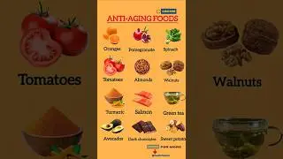 12 Anti-Aging Foods That Keep You Young & Glowing Naturally! 🌿✨