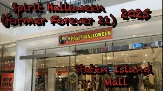 Spirit Halloween 2025 | Staten Island Mall (Former Forever 21)