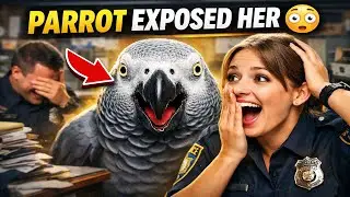 “Savage Talking Parrot DESTROYS a Police Station 😂 | Funniest Police Girl Moments ”