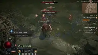 Diablo  IV...Season1...Barbarian...The Gathering Legions...Legion event complete