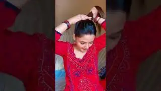 Easy Bubble bun/messy bun 🌼~tutorial